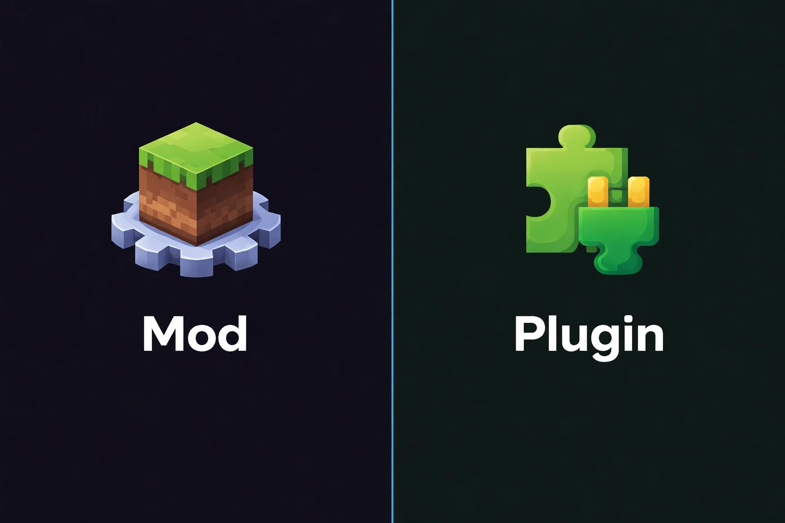 Illustration for Mods vs Plugins